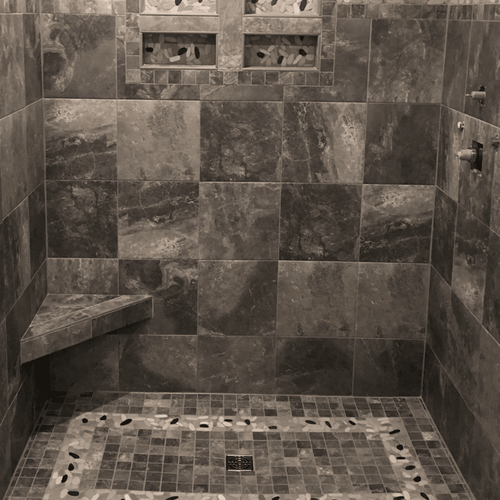 Tile showers in La Crosse, WI from Leon Country Floors